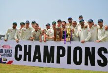 Australia Win Second Test and Series against Sri Lanka