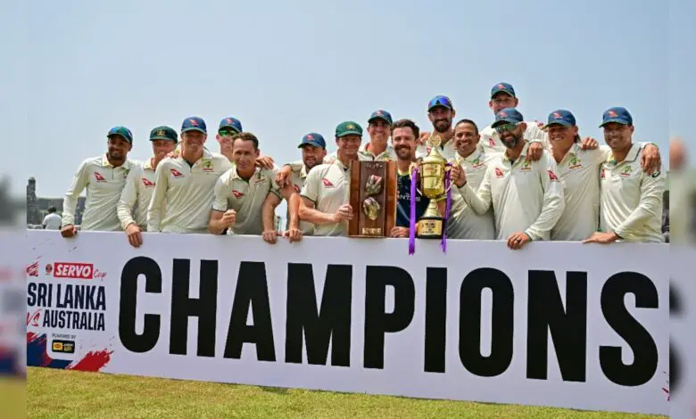 Australia Win Second Test and Series against Sri Lanka