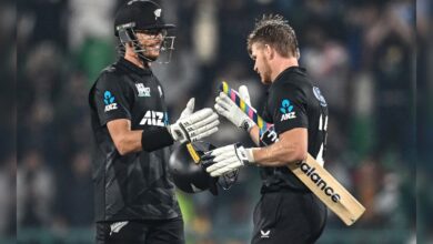 Tri-Nation Series: Glenn Phillips and Mitchell Santner Lead New Zealand to 78-Run Win over Pakistan