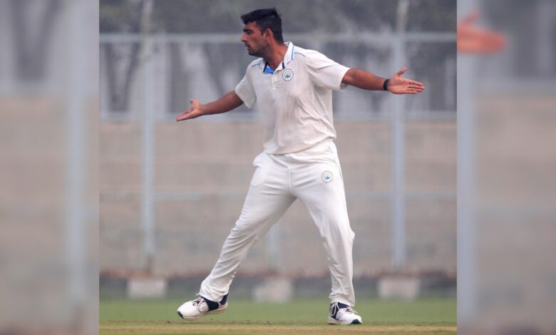 Ranji Trophy Quarter-Finals: md nidheesh, anshul kamboj, chintan gaja shine on opening day