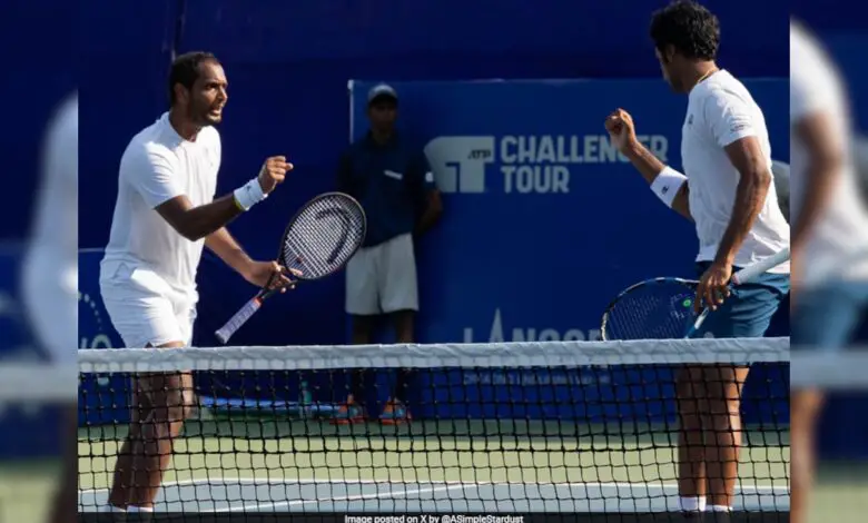 Ramkumar Ramanathan-Saketh MyNeni Reach Chennai Open AtP Challenger Doubles Final