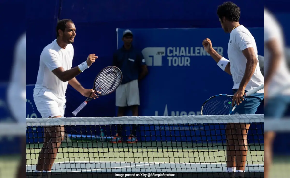 Ramkumar Ramanathan-Saketh MyNeni Reach Chennai Open AtP Challenger Doubles Final