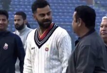 Virat Kohli Shares Wholesome Moment With Childhood Coach DDCA Felicitation. Watch