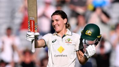 Annabel Sutherland Scripts History with Ton as Australia Dominate England