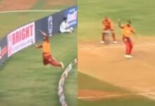 Bizarre! Terrific Fielding Saves Sure-Shot 4 But Bowler Concedes 6 on Same Ball. Watch