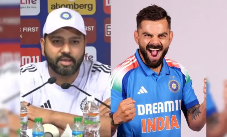 Rohit Sharma Missing as New Team India Jersey launched ahead of champions trophy. Old 'wfh' post viral