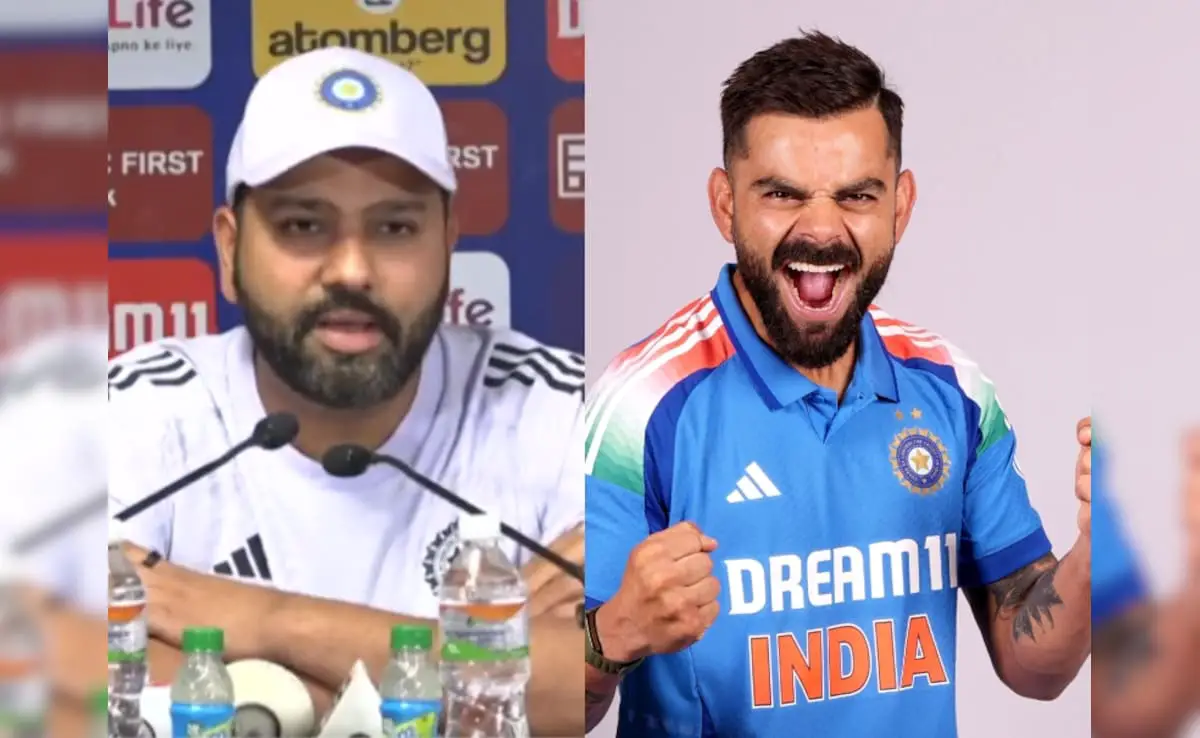 Rohit Sharma Missing as New Team India Jersey launched ahead of champions trophy. Old 'wfh' post viral