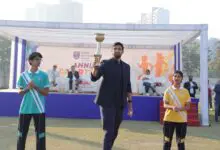 Ishant Sharma Attends Adani International School's Annual Sports Day