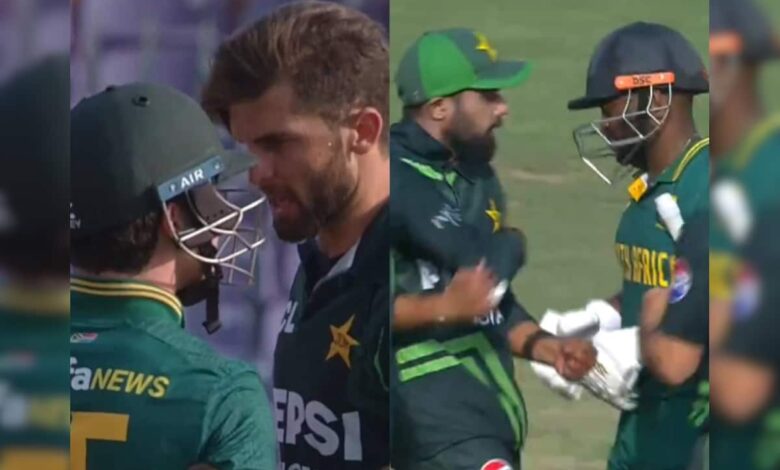 "Shameless, Immature": Shaheen Afridi, Pakistan Slammed After Agrassive Acts vs SA, Umpires do this. Watch