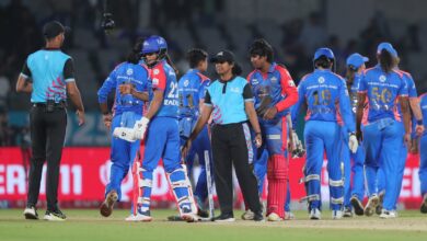 Wpl 2025: Delhi Capitals Register Two-Health Win Over Mumbai Indians in Last-Ball Thriller