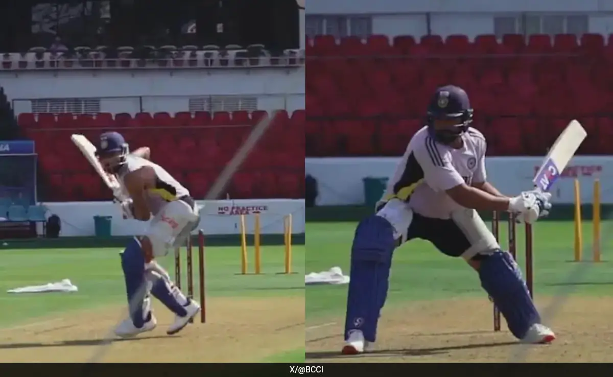 Virat Kohli, Rohit Sharma Cause Mayhem in Nets. BCCI Drops EPIC 'RO-Ko' Caption. Watch